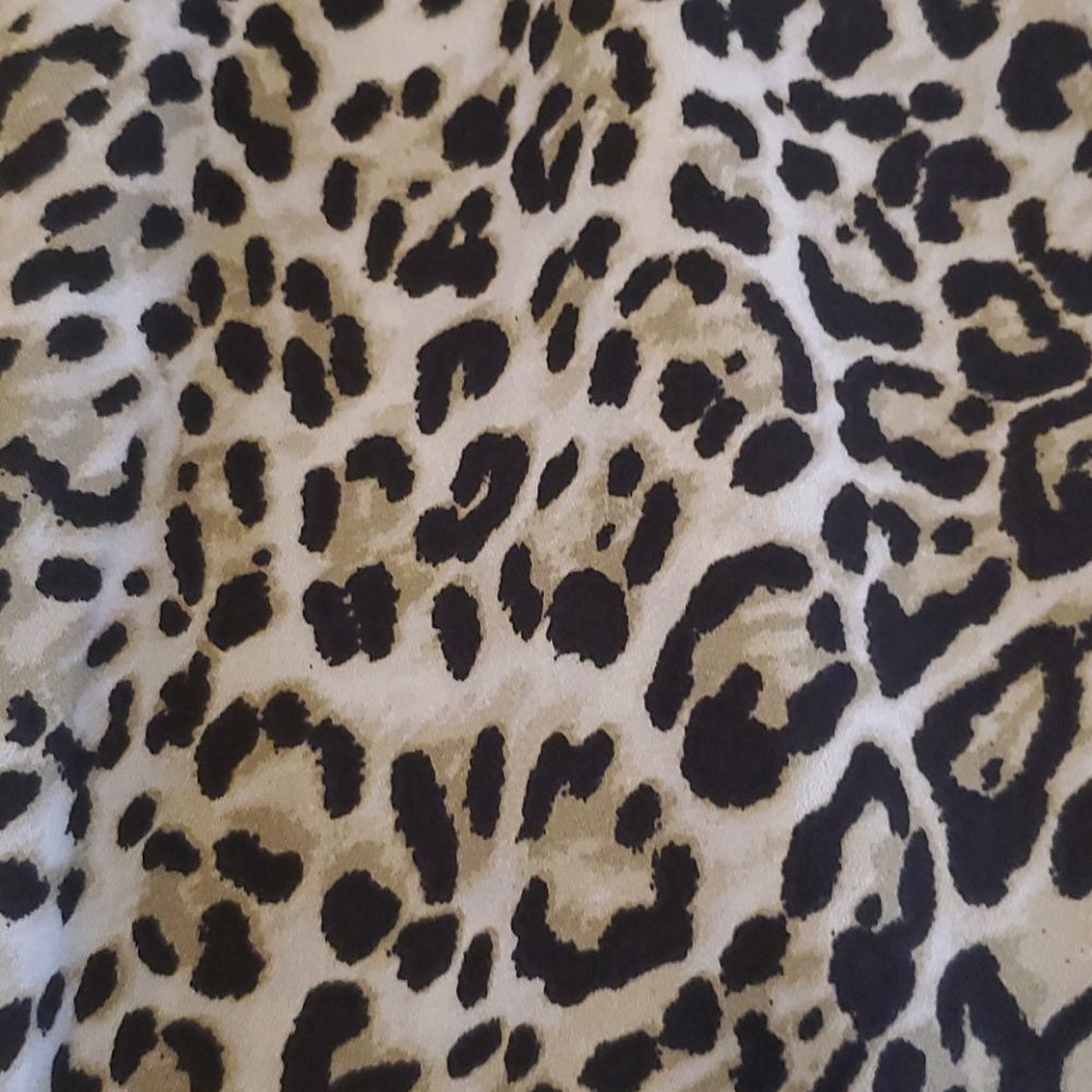 Jessica Simpson Leopard Print Pants Size Medium - Picture 4 of 13